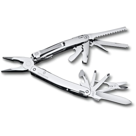 Swiss Army Brands 2024 Victorinox Swiss Tool Spirit Mx Clip, Silver Blister VIC-3.0224.MKB1